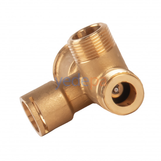 Combi Boiler 3-Way Valve Group Body - Vaillant Turbomax Plus and Vuw Series Compatible