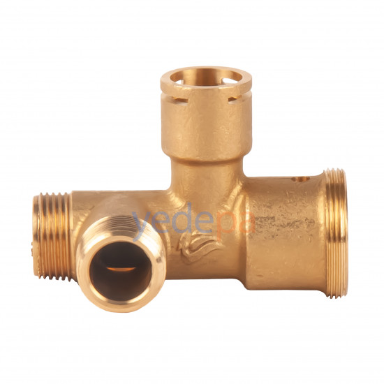 Combi Boiler 3-Way Valve Group Body - Vaillant Turbomax Plus and Vuw Series Compatible