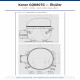 Konor GQR80TG ჰერმეტული კომპრესორი – 1/4 HP, R134a, 790 W / 2.696 BTU/h
