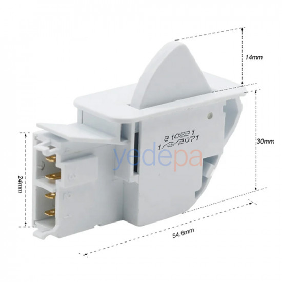 Lg & Samsung Refrigerator Door Switch Button 6600Jb1010A