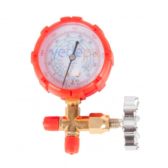 LX-1 Tek Yollu Yüksek Basınç Manifold R134, R22, R404, R410 - 800 PSI Kapasiteli