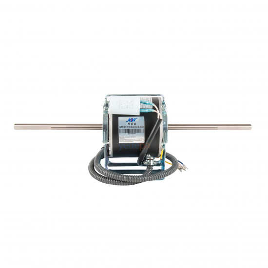 MATCHWELL ორღერძიანი ფანკოილის მოტორი 140W 220V 50Hz 3 სიჩქარე YF120-140-4A6