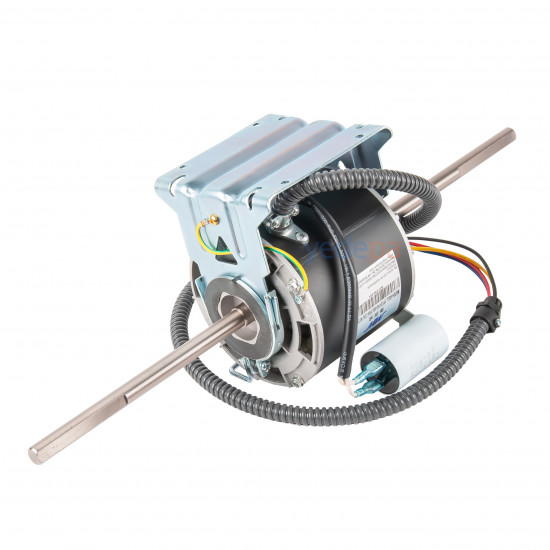 MATCHWELL ორღერძიანი ფანკოილის მოტორი 140W 220V 50Hz 3 სიჩქარე YF120-140-4A6