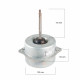 YDK80-6H AC Outdoor Unit Fan Motor 80W - Compatible with Midea, Airfel, Vestel