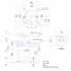 Panasonic C-SBN263H8A (CSBN 263 H8A) სპირალური კომპრესორი – 3,5 HP / 32.800 BTU, ვენტილების გარეშე