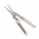Professional Multi-Function Cable Stripping and Cutting Pliers - High-Carbon Steel, Insulated Handle, Precision Adjustment Mechanism