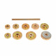 Professional Bearing Driver and Press Installation Tool Set (9 Different Discs)