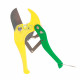 PVC Pipe Cutter - 42mm with Ratchet Mechanism, High-Carbon Steel Blade