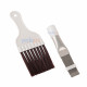 Radiator, Evaporator, Condenser Cleaning Metal Fin Comb and Brush Set – Effective Maintenance Tool for Air Conditioning and Refrigeration Systems