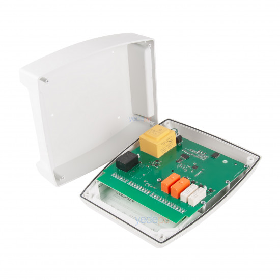 Rean RCR305-230 Dual Sensor Panel-Mount Cold Room Digital Thermostat (NTC Sensor Included)