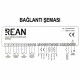 Rean RCR305-230 Dual Sensor Panel-Mount Cold Room Digital Thermostat (NTC Sensor Included)