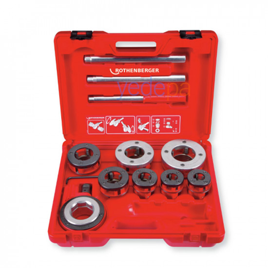 Rothenberger 070892X Super Cut Kollu Pafta Seti 1/2'' - 2''