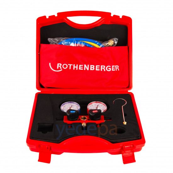 Rothenberger 1000050067 5 Hortumlu Manifold Seti (Çanta)