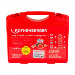 Rothenberger 1000050067 5 Hortumlu Manifold Seti (Çanta)