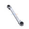 Rothenberger 1099931 რეჩეტის გასაღები (ტრეშჩოტკა) 1/4 - 3/16 - 3/8 - 5/16 დიუმი – კონდიციონერისა და სამაცივრო სისტემის სერვისის ვენტილის გასაღები