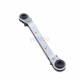 Rothenberger 1099931 Ratchet Wrench 1/4 - 3/16 - 3/8 - 5/16 inch – AC and Refrigeration Service Valve Wrench