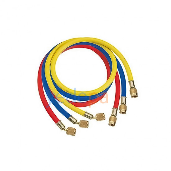 ROTHENBERGER 2100221 ფრეონის შლანგების ნაკრები 900mm 1/4" - 5/16" | R410A თავსებადი