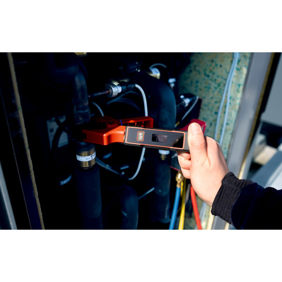 Rothenberger ROCLAMP Bluetooth ციფრული მილის ტემპერატურის კლეშჩი – 6–38 mm, -40…150 °C, ROCOOL-თან თავსებადი (1000005504)