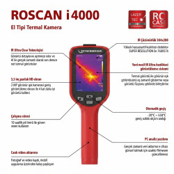 ROTHENBERGER ROSCAN i4000 პროფესიონალური ხელის თერმოვიზორი (384x288 - 15mK)