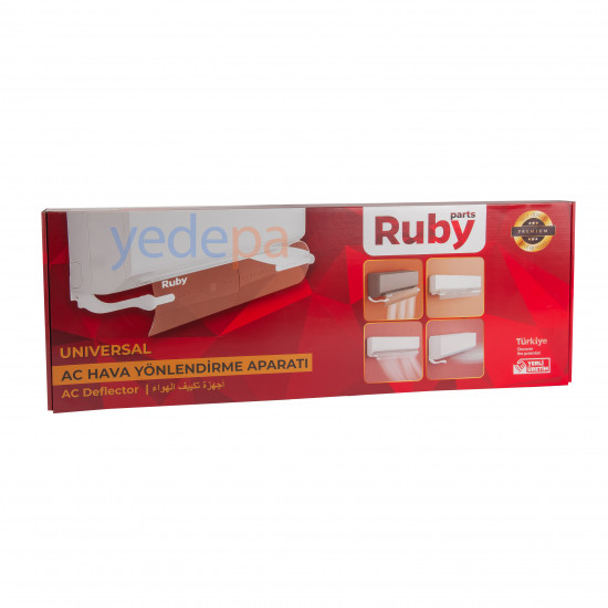 Ruby Universal Split Klima Hava Yönlendirme Aparatı Şeffaf