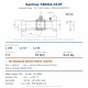 Sanhua SBV04-019T Ball Valve without Service Port – 1/2" ODF Solder, Kv 7.3, 49 bar