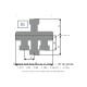 Sanhua SHF-50A-79 4-Way Reversing Valve | ~49 kW R410A | 7/8" + 1 1/8" (22×28 mm) ODF | Coil Sold Separately