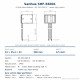 Sanhua SHF-56001 4-Way Valve Coil – AC 220-240 V, 4.5 W, IP54, with 500 mm Leads