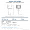 Sanhua SHF-56024 ოთხსვლიანი კლაპანის კატუშკა – AC 220-240 V, 4,5 W, IP54, 1500 mm კაბელით
