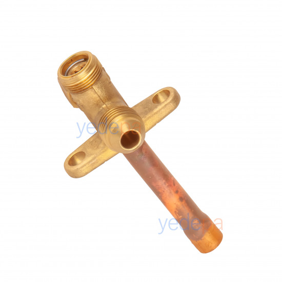 Sanhua SSV-14019 5/8 სერვისის ვენტილი R410A სერვ. პორტი 5/16