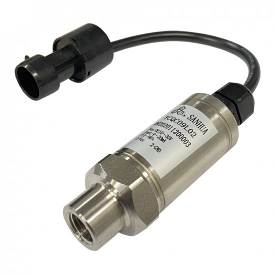 Sanhua YCQC02L18 Pressure Sensor (Transducer) – 4-20 mA Output, −1…12 Bar, 7/16" Flare, Packard