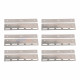 Cold Room – Freezer Room Polar PVC Strip Curtain Hanger (1 Meter 304K Chrome Stainless – 6 pcs 20 cm Brackets) | Stainless PVC Curtain Rail