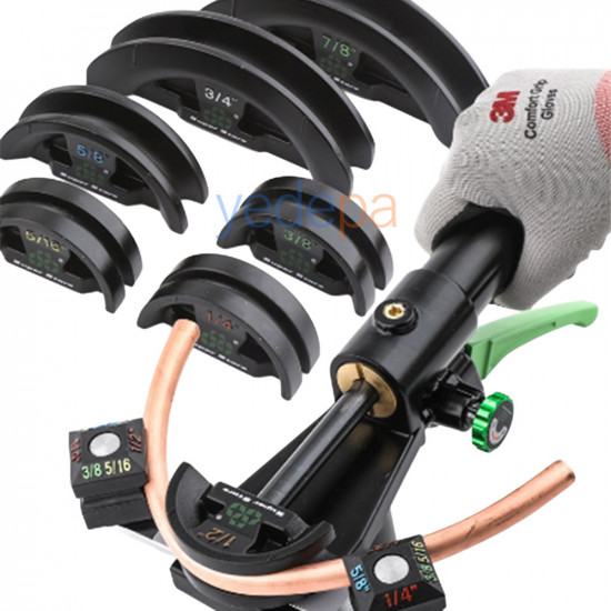 Super Stars ST-Y999 Hydraulic Tube Bender Set | 1/4" – 7/8" (6–22 mm) for Copper and Aluminum Tubes