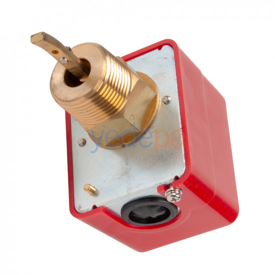 Techsun HFS-25 Kürek Tipi Sıvı Akış Şalteri - Paddle Flow Switch, 220V, 15A, Pirinç Gövde