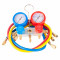 Techsun MFD-200 Manifold Set - For R22, R134a, R404a, R407C - with 3 x 90 cm Hoses