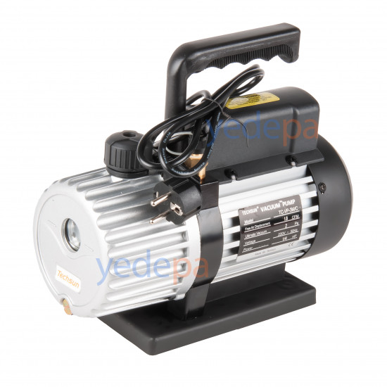 Techsun TC-VP-3M/C Tek Kademe Vakum Pompası - 1.8 CFM / 3 m³/h