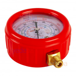 Techsun High Pressure Gauge Ø70 mm (Silicone Protected) | 1/8" NPT | R134a / R404A / R410A / R32