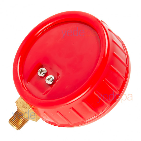 Techsun High Pressure Gauge Ø70 mm (Silicone Protected) | 1/8" NPT | R134a / R404A / R410A / R32