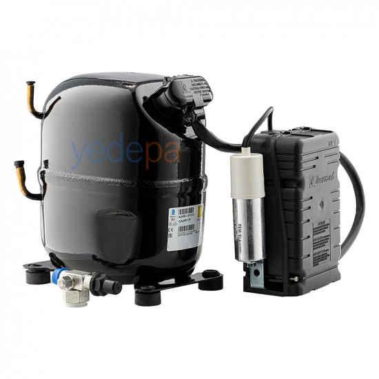 Tecumseh AJ 4517 P-FZ (ძველი კოდი: CAJ 4517 Z) 1.3 Hp R-404A სამაცივრო კომპრესორი
