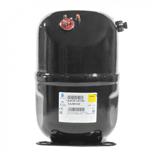 Tecumseh AJ 4513 P-FZ (Old Code: CAJ 9513 Z) 1+ Hp R-404A Refrigeration Compressor