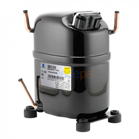 Tecumseh TAG 4568 Z 6 Hp Refrigeration Compressor R-404A (Brazed)