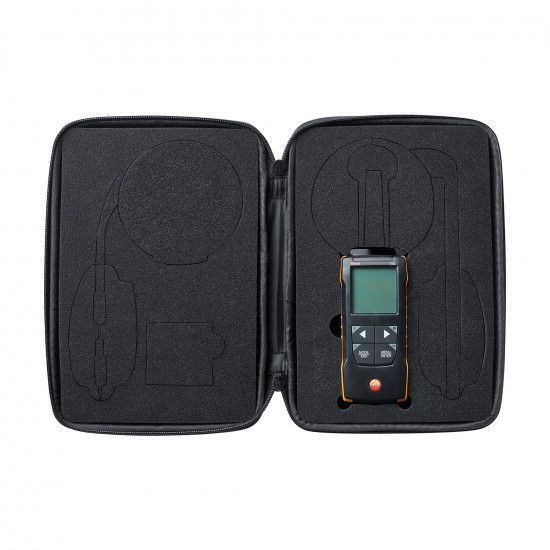 Testo 110 NTC/Pt100 ციფრული ტემპერატურის საზომი – Bluetooth App კავშირით, TUC ზონდის შესასვლელით, სიგნალიზაციით, HACCP-თან თავსებადი, ზონდის გარეშე (0563 0110)