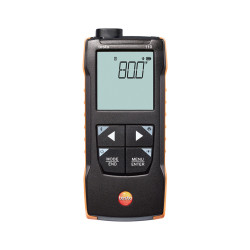 Testo 110 NTC/Pt100 Digital Temperature Meter – Bluetooth App Connection, TUC Probe Input, Alarm, HACCP Compliant, Probe Not Included (0563 0110)
