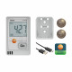 Testo 174 H Mini Temperature and Humidity Data Logger – −20…+70 °C, 0…100 %RH, 16,000 Reading Memory, Display, USB-C (0572 1741 01)