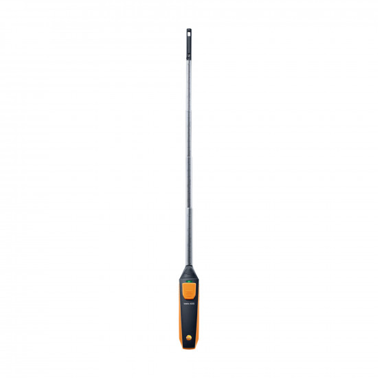 Testo 405i Wireless Thermal Anemometer – Bluetooth, 0…30 m/s Air Velocity, Volume Flow and Temperature, 400 mm Telescope (0560 1405)