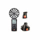 Testo 417 Set 1 Vane Anemometer + 2 Measuring Funnels – 100 mm Vane, 0…440 m³/h Vent Flow, Bluetooth (0563 1417)
