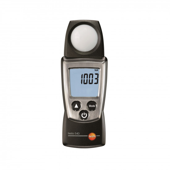 Testo 540 Pocket Lux Meter (Light Intensity Meter) – 0…99,999 Lux, Hold and Max./Min., Illuminated Display (0560 0540)
