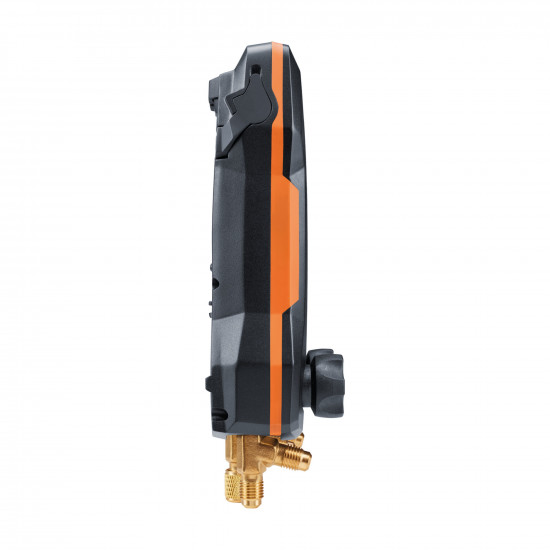 Testo 550s ჭკვიანი ციფრული კოლექტორის ნაკრები – 2-სვლიანი, Bluetooth, 2 უსადენო კლეშჩიანი თერმომეტრი (Testo 115i), −1…60 bar (0564 5502)