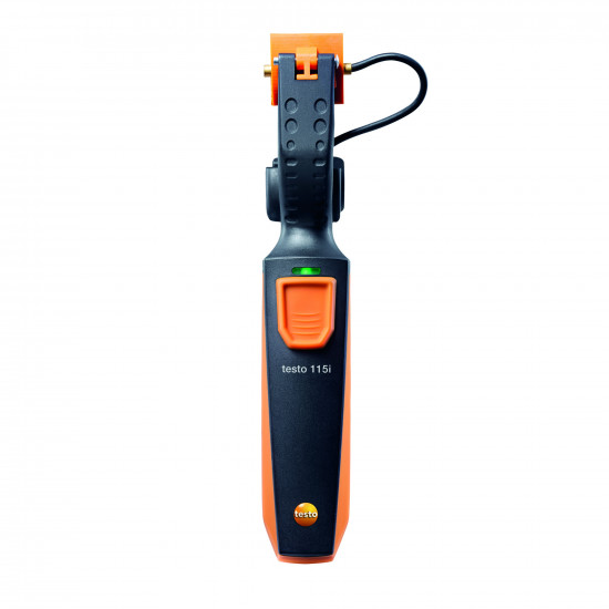 Testo 558s ჭკვიანი ვაკუუმის ნაკრები – სენსორული 4-გზიანი ციფრული კოლექტორი + 2× 115i მომჭერიანი თერმომეტრი + 552i ვაკუუმის ზონდი (0564 5582)