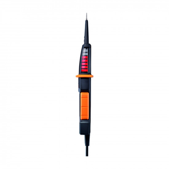 Testo 750-1 ძაბვის ტესტერი – 12…690 V AC/DC, მრავალმხრივი LED ეკრანი, უწყვეტობისა და მბრუნავი ველის ტესტი, CAT IV (0590 7501)