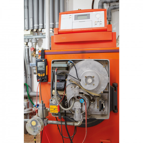 Testo 760-2 TRMS ციფრული მულტიმეტრი (ტესტერი) – პარამეტრის ავტომატური ამოცნობა, µA, დაბალი სიხშირის ფილტრი, ტემპერატურის ადაპტერით, CAT IV (0590 7602)